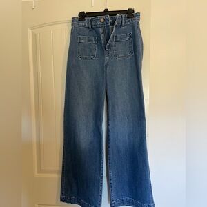 Old Navy Classic Blue Wide-Leg Jeans